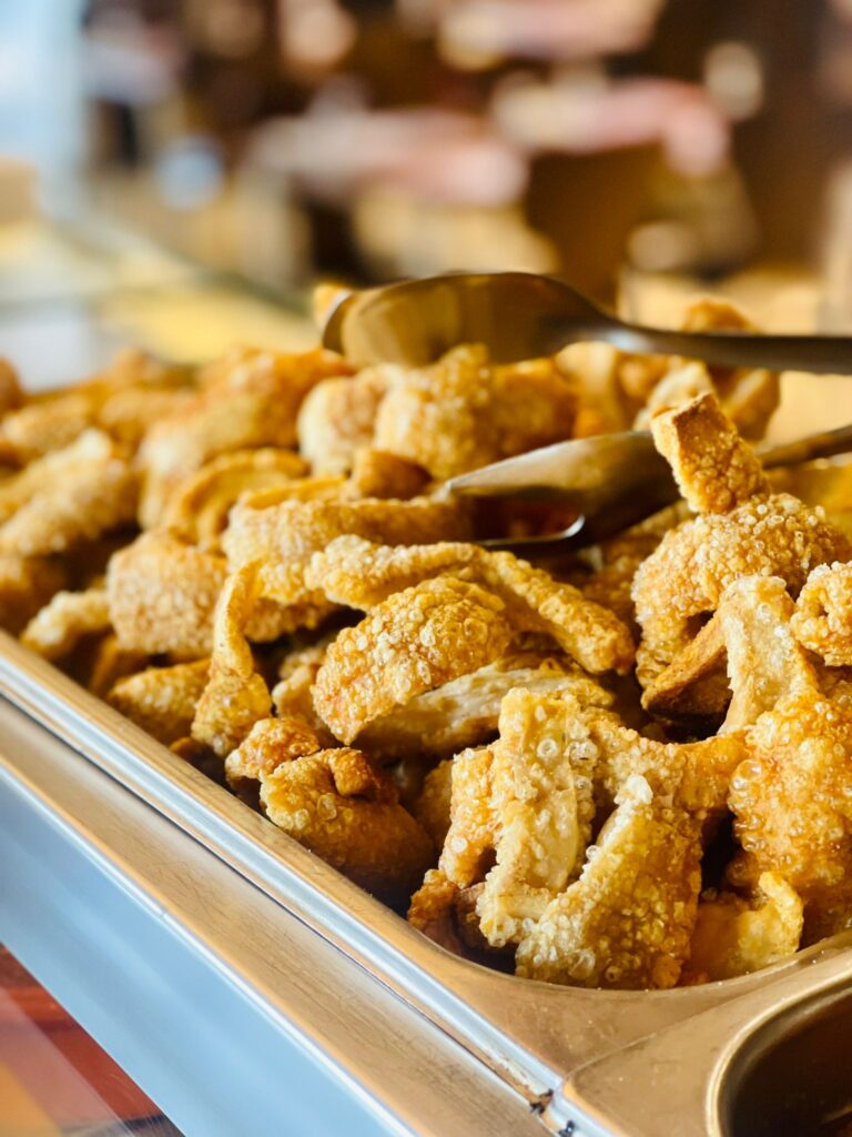 Comer de buffet en la Feria de Albacete