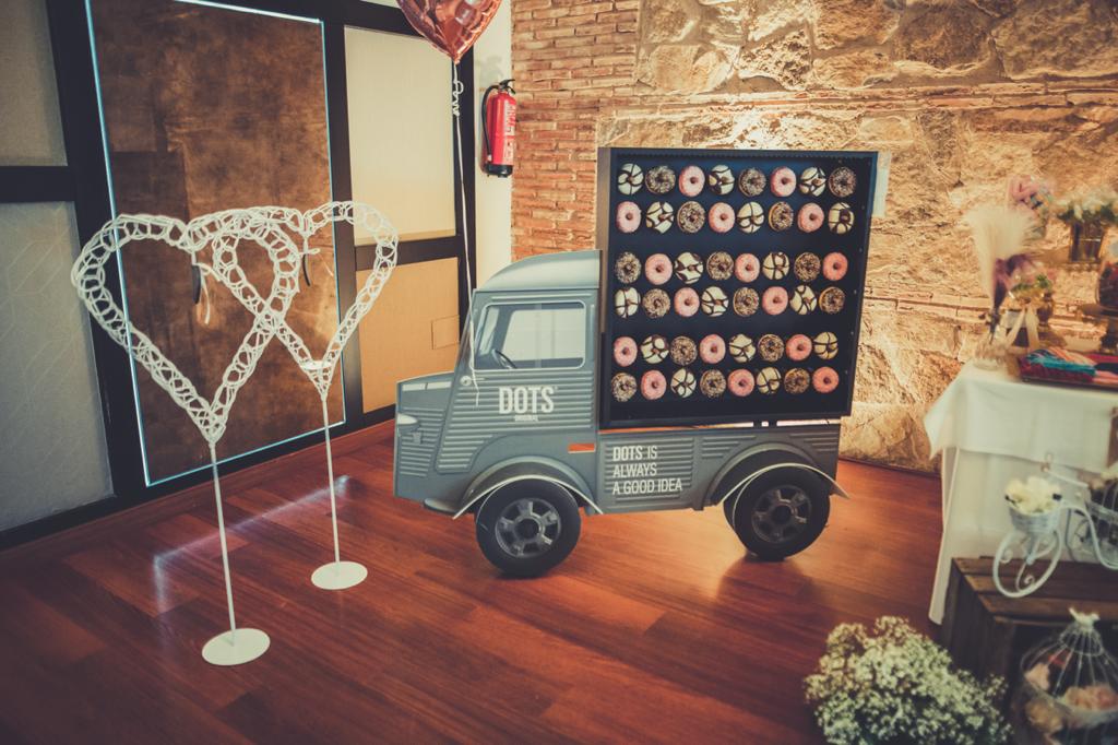 mesa de dulces para boda